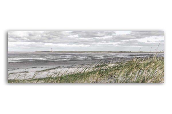 Westerhever Leuchtturm Leinwand Foto aus Sankt Peter