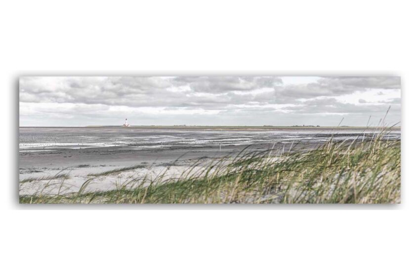 Westerhever Leuchtturm Leinwand Foto aus Sankt Peter