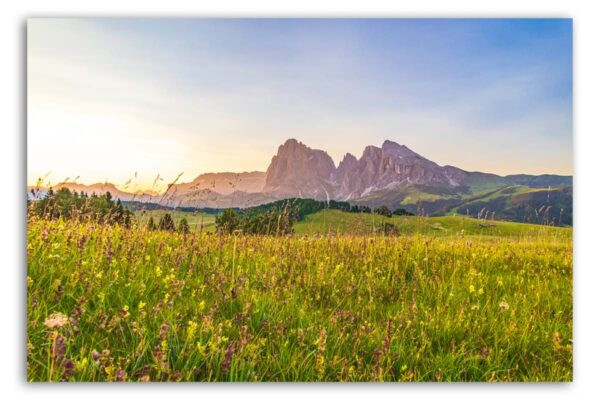 Seiser Alm Leinwandbilder XXL