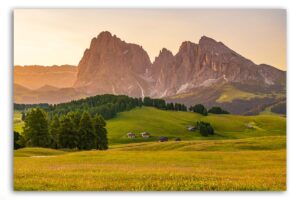 Seiser Alm Wandbilder Leinwand