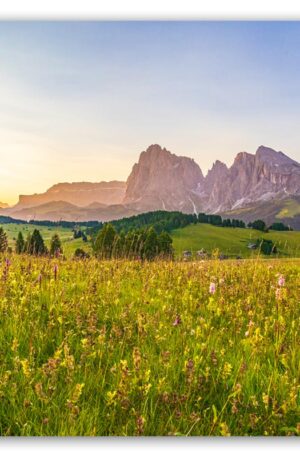 Seiser Alm Leinwand Bilder