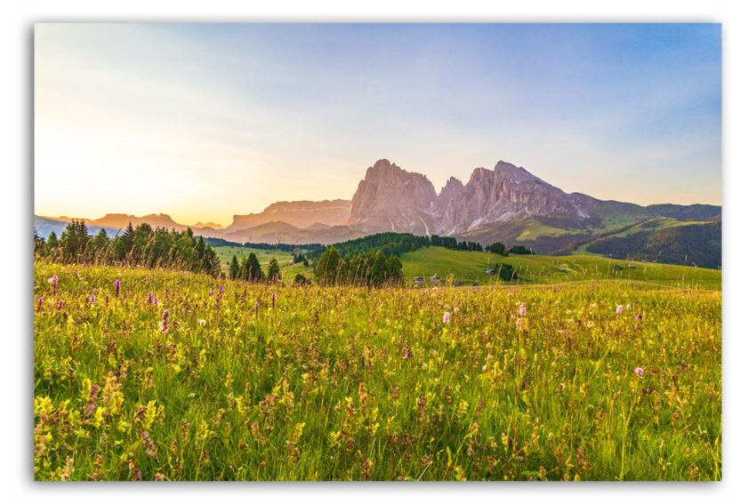 Seiser Alm Leinwand Bilder