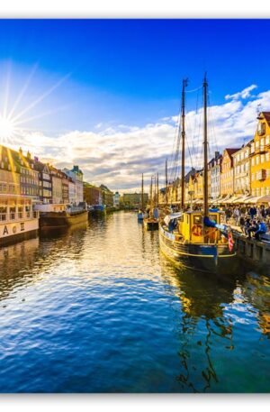 Nyhavn Kopenhagen Foto