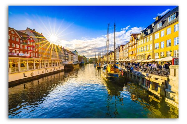 Nyhavn Kopenhagen Foto