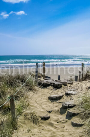 Leinwand, Alu Dibond, Acryl Neuseeland - Ninety Mile Beach