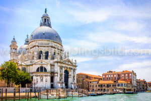 Venedig Santa Maria della Salute Foto Leinwand, Acryl, Alu Dibond kaufen