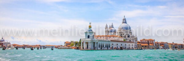 Santa Maria della Salute Venedig Leinwand, Acryl, Alu Dibond kaufen Panorama