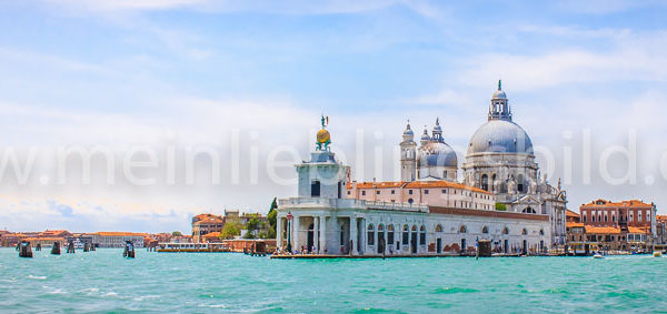 Santa Maria della Salute Venedig Leinwand, Acryl, Alu Dibond kaufen Panorama