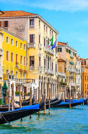 Venedig Canal Grande Leinwand, Acryl, Alu Dibond