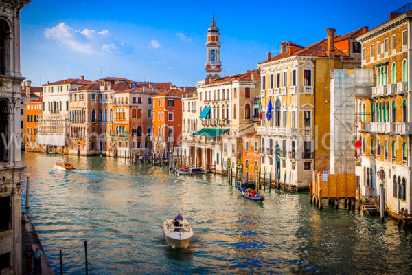 Canal Grande Venedig Acryl, Alu Dibond, Leinwand Foto Poster