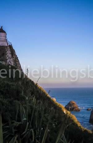 Nugget Point Neuseeland Leuchtturm Lighthouse Leinwand, Acryl, Alu Dibond