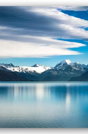 Foto Lake Pukaki mit Mount Cook in Neuseeland