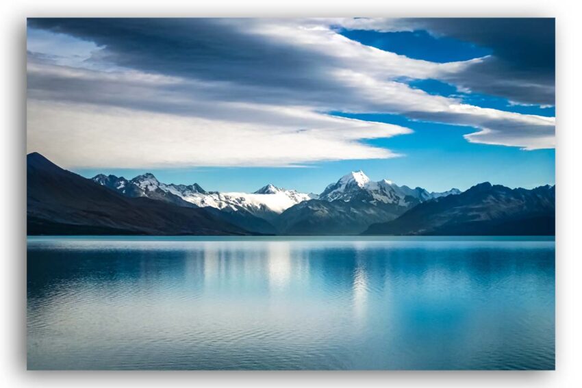 Foto Lake Pukaki mit Mount Cook in Neuseeland