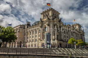 Reichstag von hinten (Spreeseite) Leinwand, Alu Dibond, Acryl, Poster